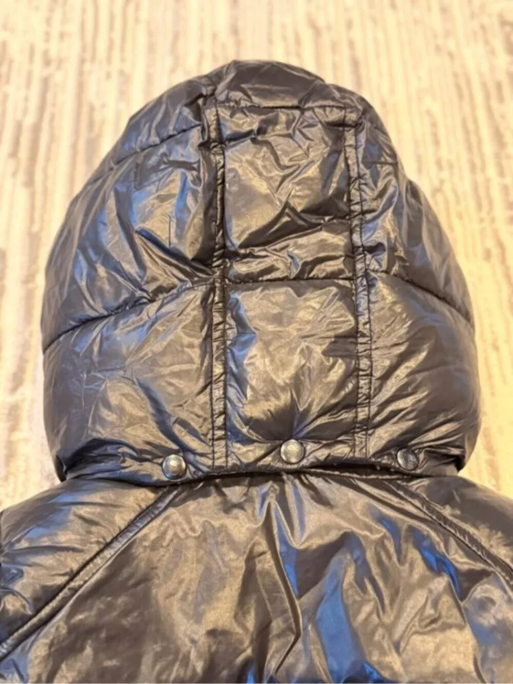 S13 girls size 4 Black Down Fill Puffer Winter coat Retails $170